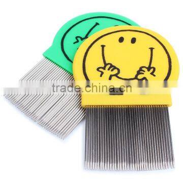 New Pet Dog Cat Clean Comb Stainless Steel Needle Nit Lice Comb Pet Brush Flea Comb Grooming Tool