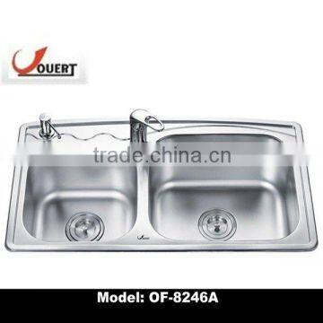 OF-8246A Unique Table Top Kitchen Basin Sink