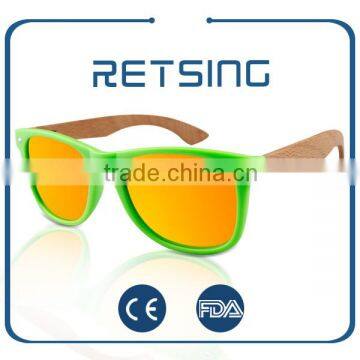 2015 OEM Bamboo Wooden Sunglasses Cheap Wholesale Sunglasses China Custom Logo Promotional Sunglasses Factory                        
                                                Quality Choice