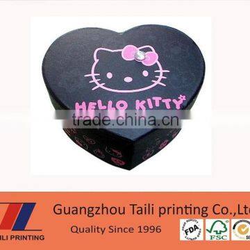 Wholesale custom wedding heart shape favor box