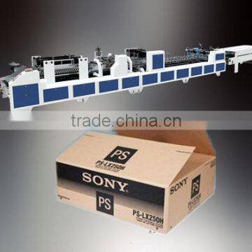 2016 Hot Selling HX-GAP Full Automatic corrugated box making corrugated box manufacturer in laguna