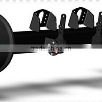 Axles trailer parts,semi-axle,double-axles,three-axles L1 low price square trailer axles