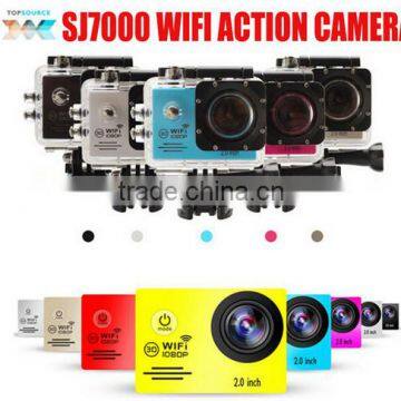 SJ7000 Full HD 1080P Waterproof Action Camera WIFI Sports Camcorder +Extra Battery + Charger 2.0"LCD Diving Helmet Camera DVR photo-2