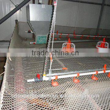 Hopper for automatic poultry feed system