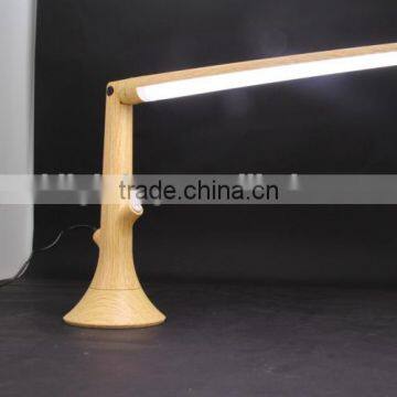 LED Wooden Task Light WJK-111 Modern Design Wooden Curving Series Table Lamp photo-2
