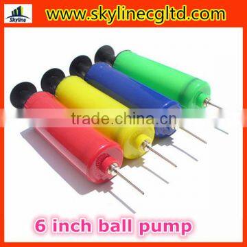 6 inch Mini hand air pump for basketball,soccer ball