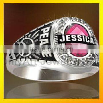 925 sterling sliver jewelry custom class rings