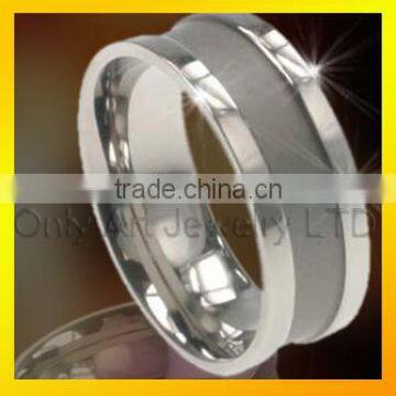 Enamel rings custom design stainless steel jewelry for men cheap solid rings