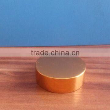 Golden cap for cream jar