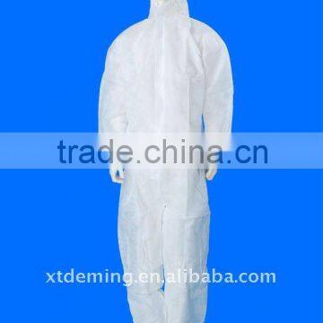 Disposable Waterproof Coveralls with Hood and Boots