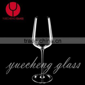 Unique Hand Cut Wide Mouth Blown Crystal Wine Glass photo-5