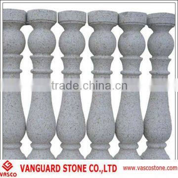 Stone baluster railing