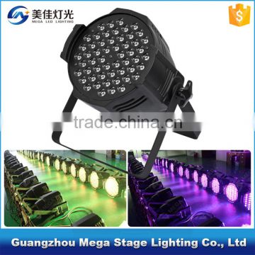 China factory price aluminum die-casting 54x3 led par rgbw