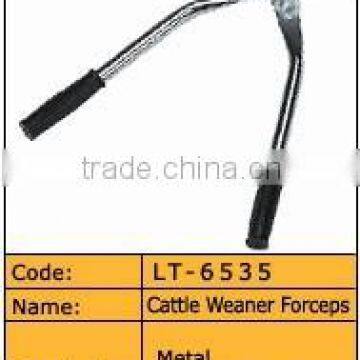 Cattle Weaner Forceps , Milk Preventor Silver