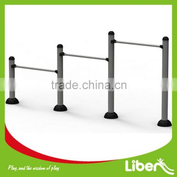 Public Park Used Outdoor Simple Fitness Equipment Uneven Bars to Bounce and Press