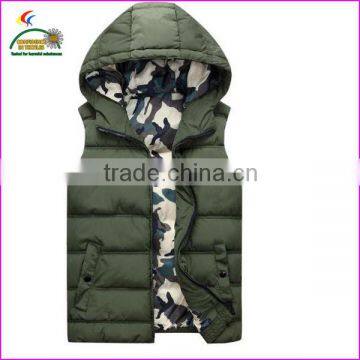 100% Nylon Men's Down Vest