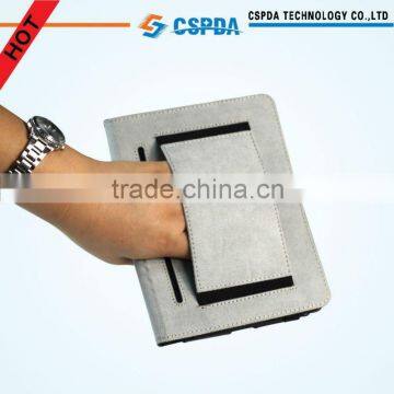 For Kobo touch eReader 6'' pu leather case cover with hand strap