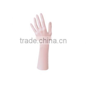 Cheap plastic hand mannequin for ring window show factory