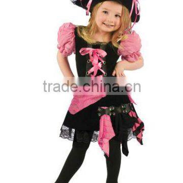 Pink Punk Pirate Toddler Halloween CostumeCC002