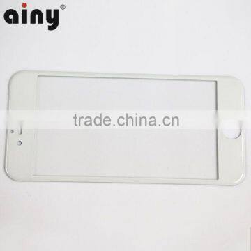 2016 new product white full cover screen protector with Porcelain edge