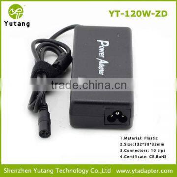 120w universal automatic ac dc power adapter supply notebook adapter charger