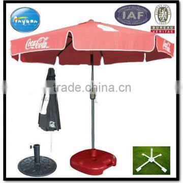 advertising umbrella;beach umbrella;outdoor umbrella