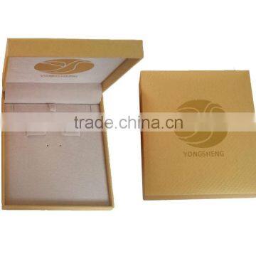 gold color special paper plastic universal jewelry box