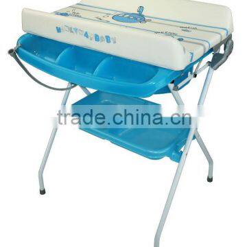 folded baby bathtub include changing table (with EN12221 certificate) baby product