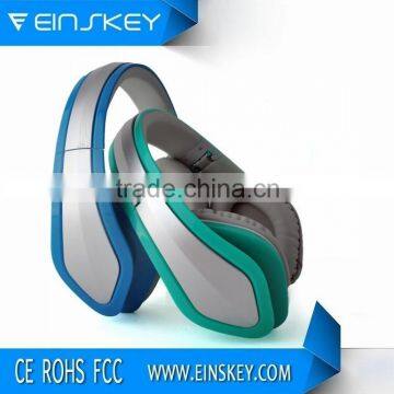 2015 new design headset with in-line mic SM-IP880 for cellphone colorful music headphone