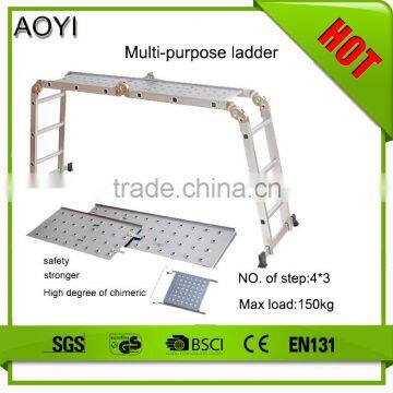 YK New Customizable Camping Folding Aluminum Ladder With EN131 photo-2