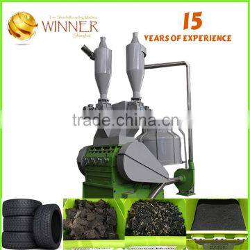 Waste Crusher Rrecycled tire rubber buckets Electronic