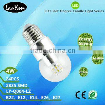 Beatiful High Quality E26 E27 Led Bulb 4w With CE ROHS