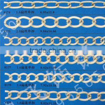 Single Chain,jewelry Basic Chain,necklace Chain,iron Chain,flat Chain,flat Basic Chain photo-3