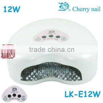 UV lamp for nail dry LK-E12W nail led uv lamp 12w
