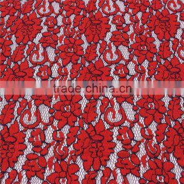 Massive Stock French Fancy Nylon Spandex Stretch Lace Fabric photo-5