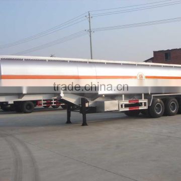 43 CBM Stainless steel fuel tank trailer for sale