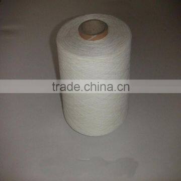 Ne6 Nm10 Export Russia Open End Raw White Cotton Polyester Working Glove Yarn Manufacturer photo-2