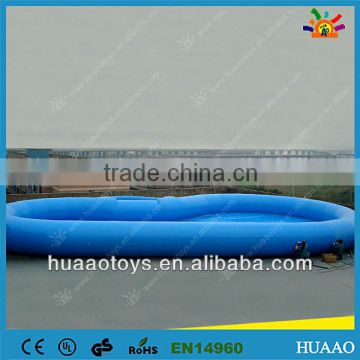 Blue color inflatable pool rental