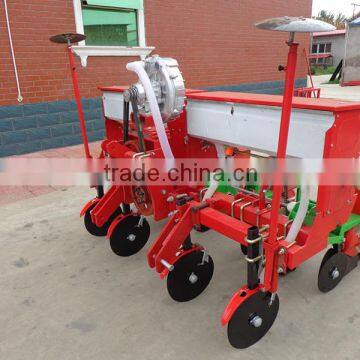 Simple farm seeder tool 4 rows maize corn air suction planter