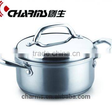 Chuangdong Satin Polish 12pcs Cookware Set photo-3