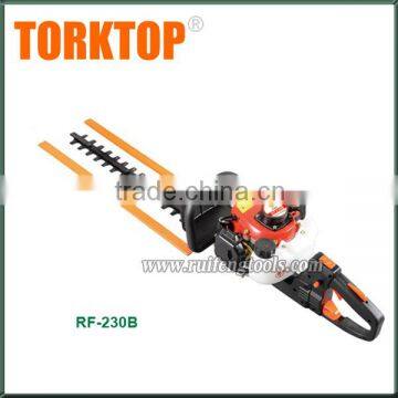 Professional petrol DOUBLE hedge trimmer good selling dual blade gasoline hedge trimmer CE approved