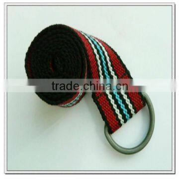 1.5 inch colorful polyester belt,chirldren fashion cotton belt