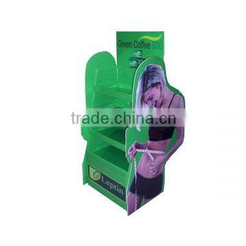 Advertising Baby Diaper Cardboard Display Shelves