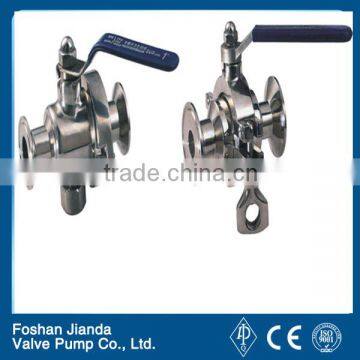 stainless steel sanitary ball valve/ sanitary manual ball valve