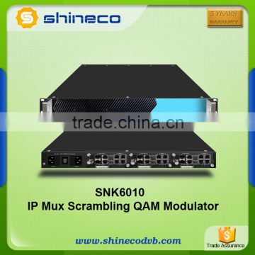 SNK6010 IP 32 QAM Modulator Or IP 24 QAM With Scrambler