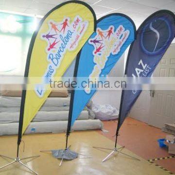 Custom Outdoor Advertisting Rotary Windproof Beach Flag,beach Flag Pole,beach Flag Banner photo-5
