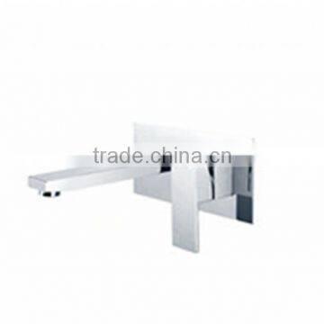 LUOFA Classic bathroom WALL MOUNTED basin single lever basin mixer