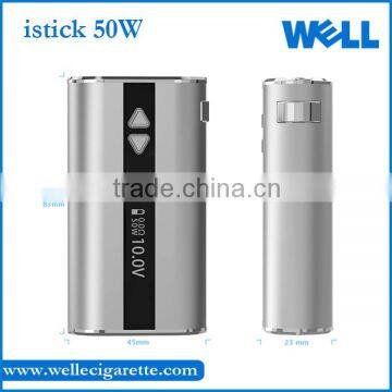 New stock!!!WELLECS box mod Eleaf iStick 50w iSmoka 50w Eleaf iStick 50w with best price