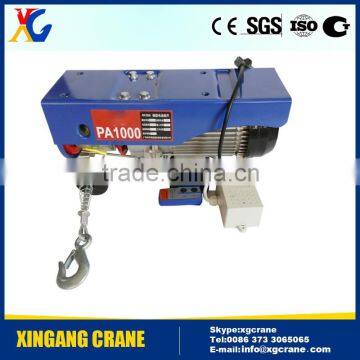 PA Type 250kg /800KG/1000KG small mini electric hoist