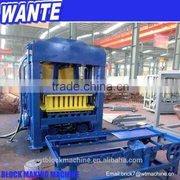 WT4-15C block cement brick making machine business opportunity